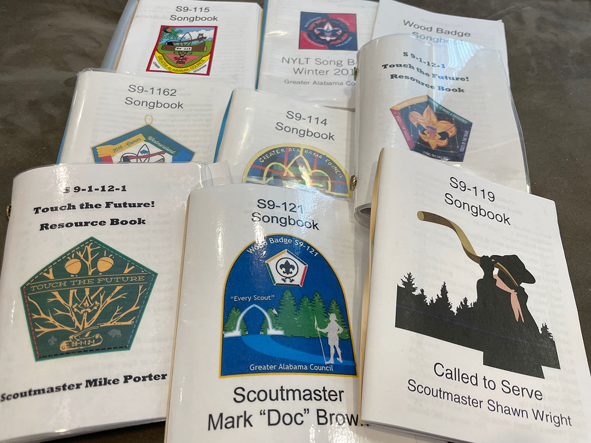 Wood Badge Songbooks